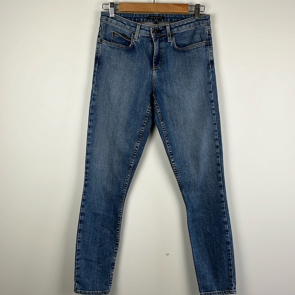 Theory women’s Billy A skinny jeans in medium wash. Size 28 - Picture 2 of 13